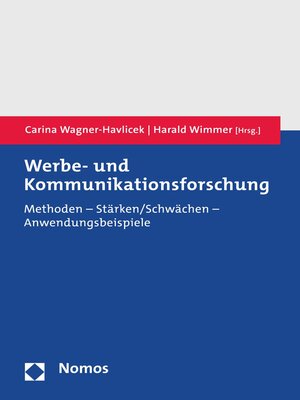 cover image of Werbe- und Kommunikationsforschung